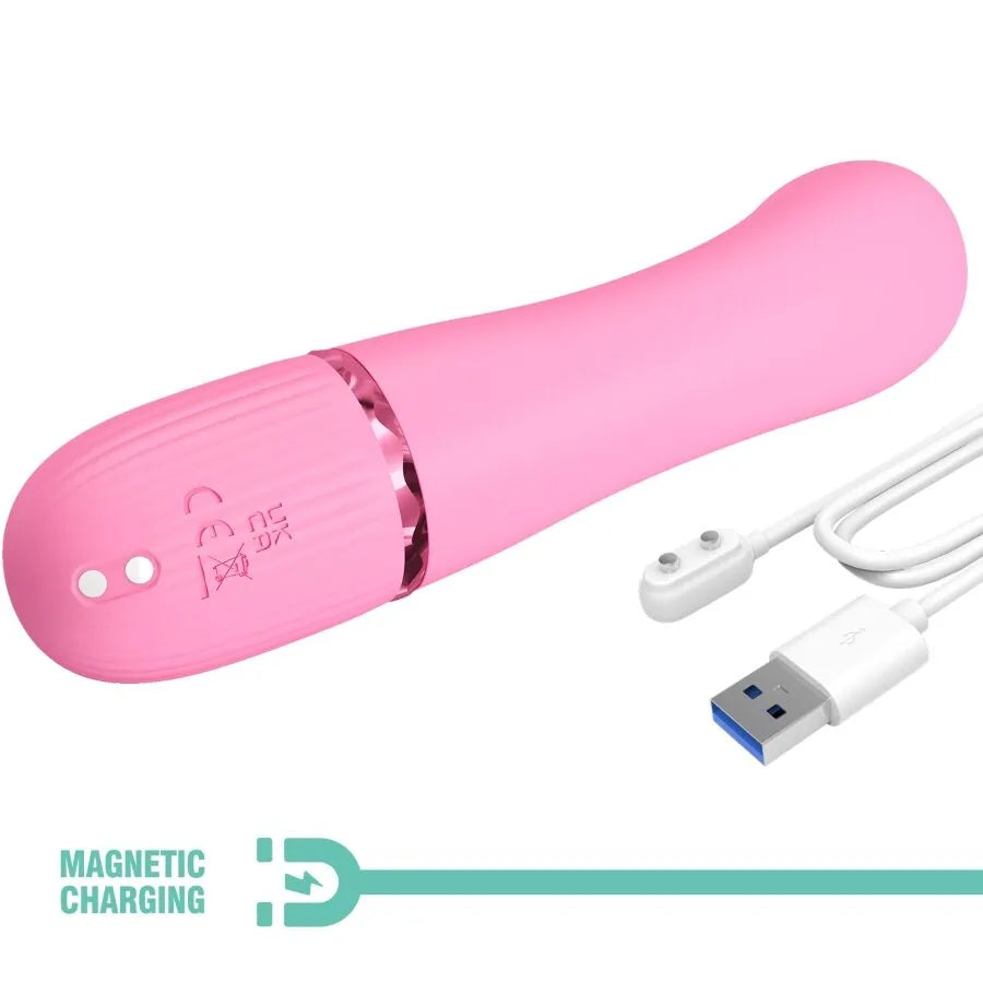 vibromasseur lapin silicone rose 10 fonctions point G stimulateur clitoridien