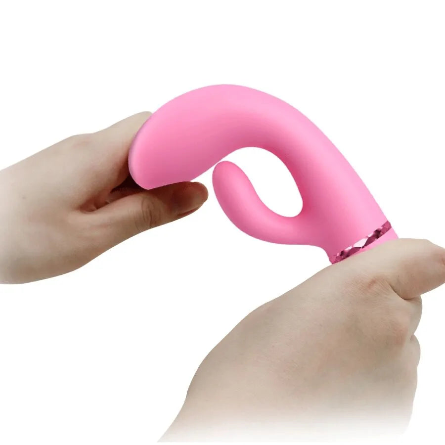 vibromasseur lapin silicone rose 10 fonctions point G stimulateur clitoridien