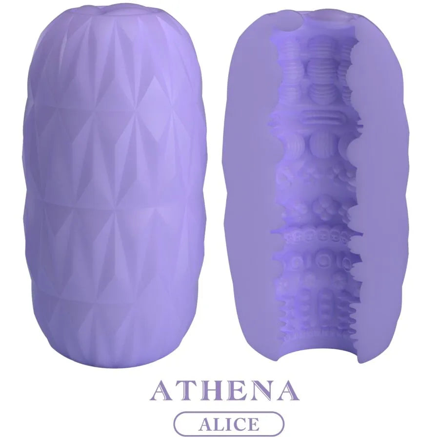 PRETTY LOVE ATHENA œuf masturbateur homme TPR extensible étanche voyage violet
