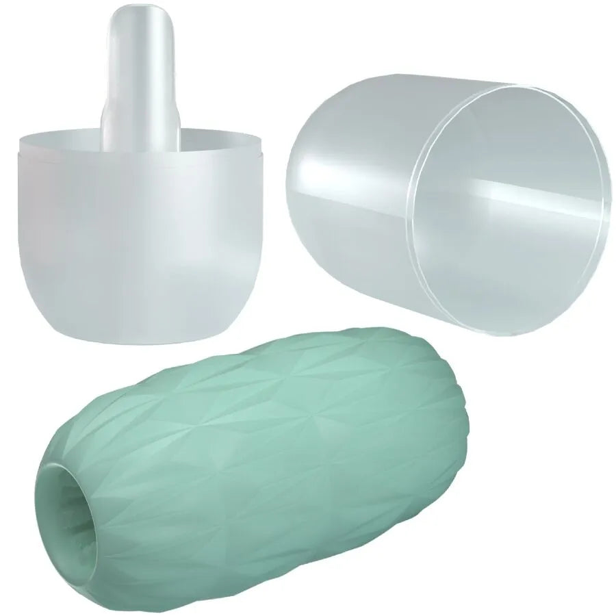 masturbateur masculin athena texture ondulée stimulation intense matériau thermoplastique extensible doux étanche format compact discret voyage ergonomique sensations personnalisables