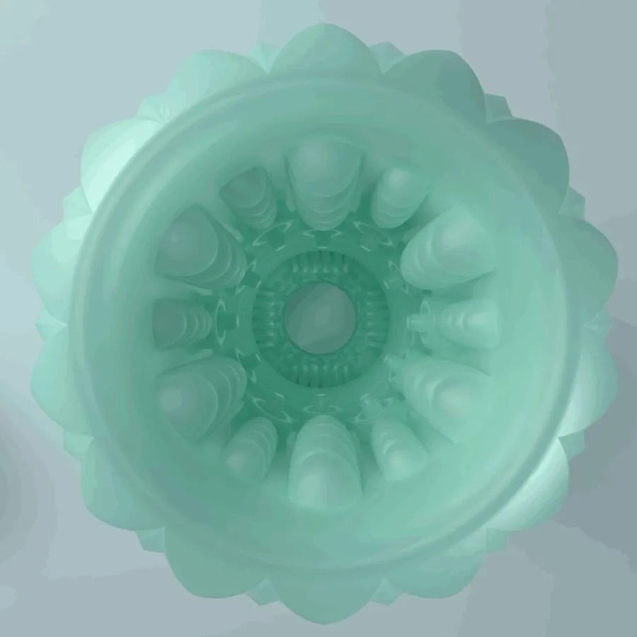 masturbateur masculin athena texture ondulée stimulation intense matériau thermoplastique extensible doux étanche format compact discret voyage ergonomique sensations personnalisables