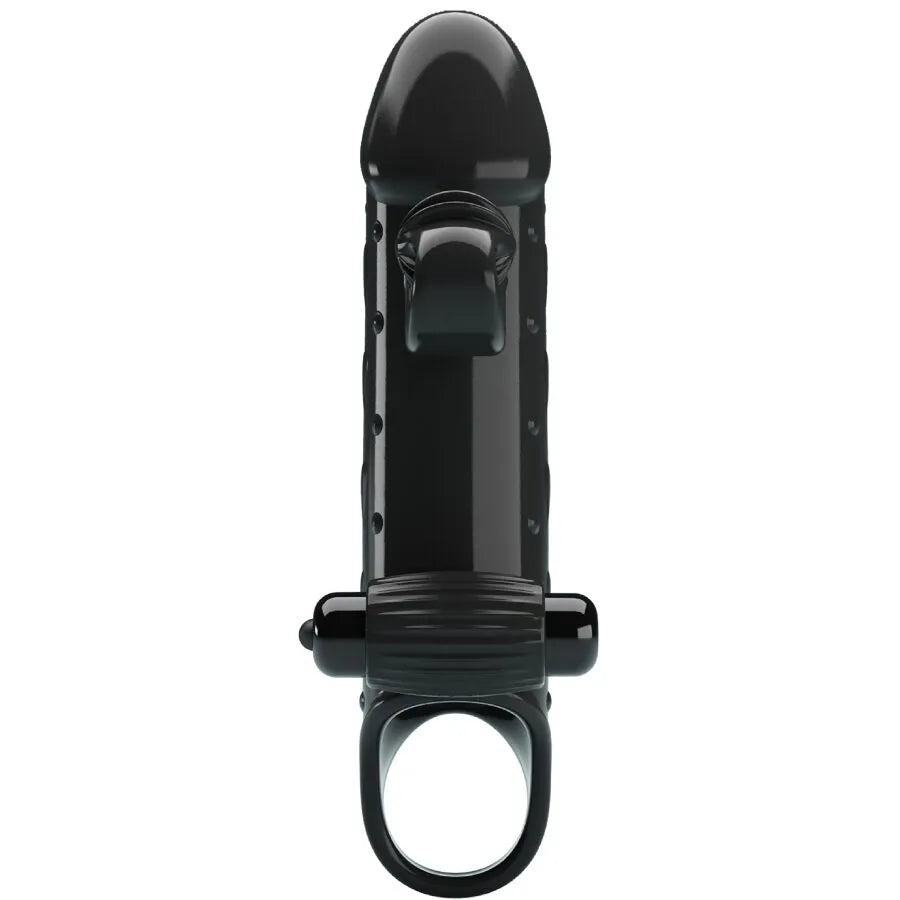 manchon pénis vibrant réaliste TPE sensation naturelle stimulation optimale texture sculptée ergonomique confortable souple durable anneau testiculaire