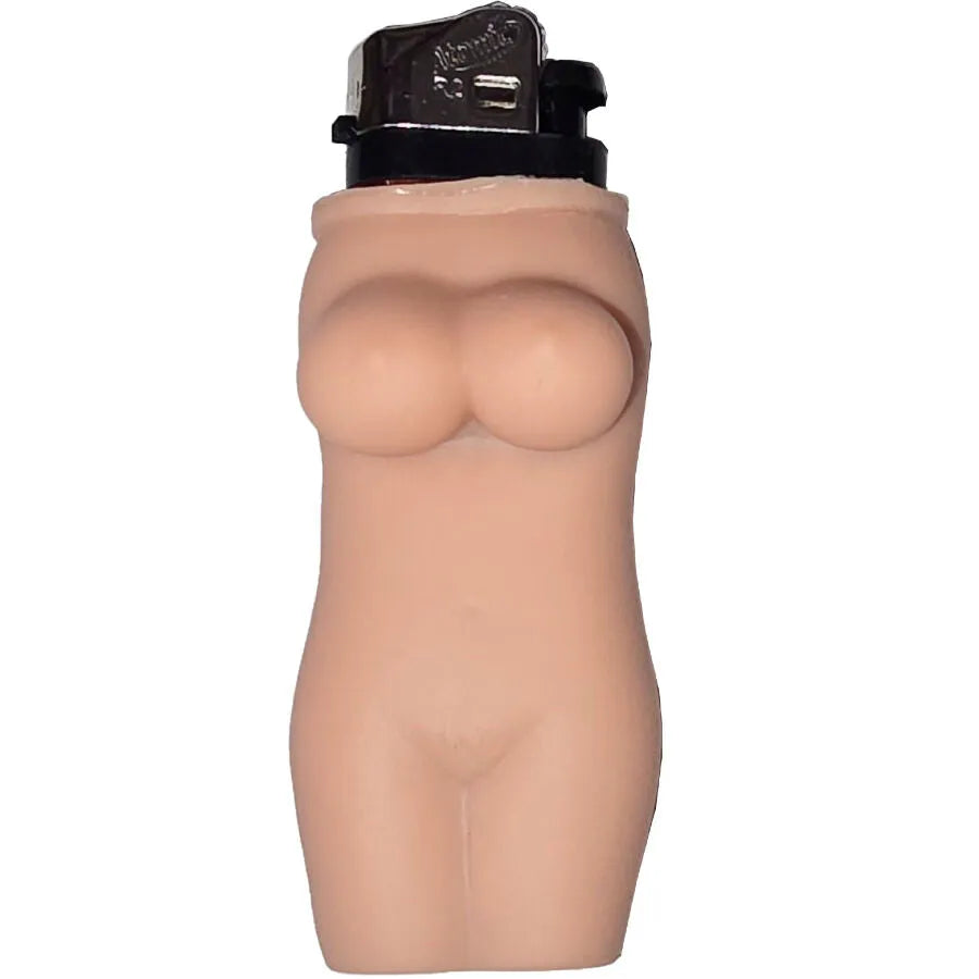 briquet érotique femme corps féminin original amusant humoristique conversation ergonomique rechargeable gaz robuste compact portable soirée