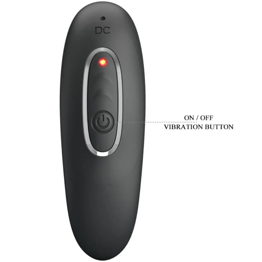 masseur anal silicone hypoallergénique rechargeable usb étanche 12 fonctions pulsations télécommande sans fil silencieux ergonomique discret