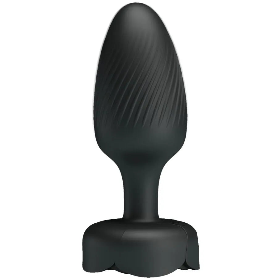 plug anal LED silicone noir vibrations puissantes longue durée confort