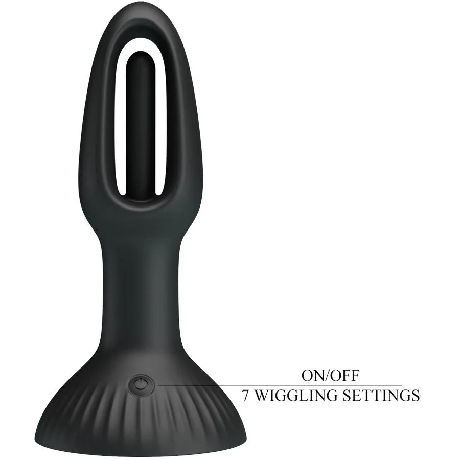 plug anal silicone vibrant 7 réglages prostate moteur puissant rechargeable