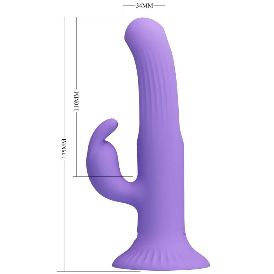 Vibromasseur silicone violet 12 modes vibration langue stimulation USB magnétique