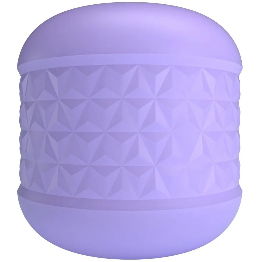 masturbateur homme TPE étanche violet double entrée texturé palpeurs doux extensible compact discret sensoriel stimulation intense