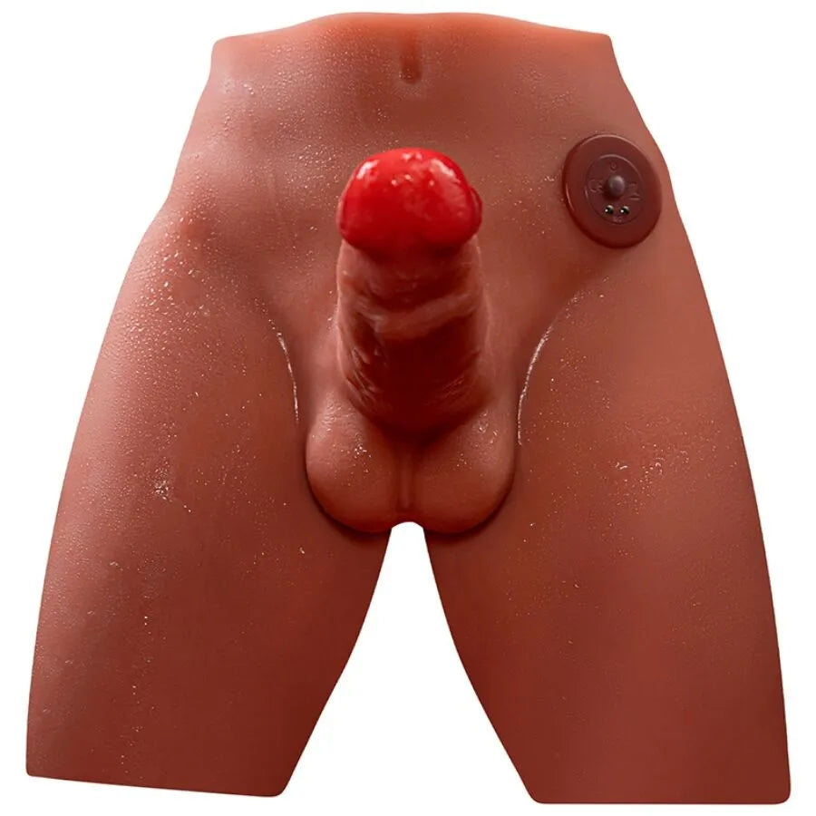 masturbateur réaliste silicone TPE ventouse vibrations télécommande rechargeable ergonomique immersif mains libres texture souple poussée automatique moteur puissant tailleunique anatomique