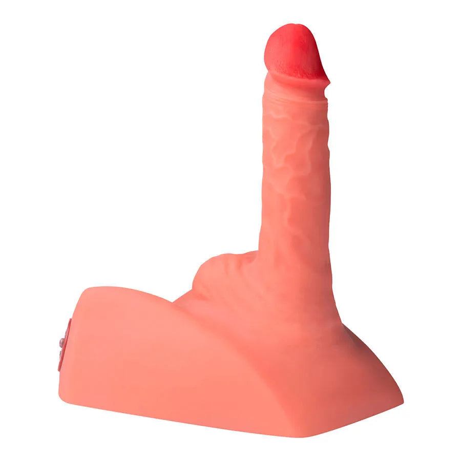 masturbateur gode réaliste silicone TPE double stimulation poussée automatique anale frontale télécommande rechargeable silencieux hypoallergénique anatomique