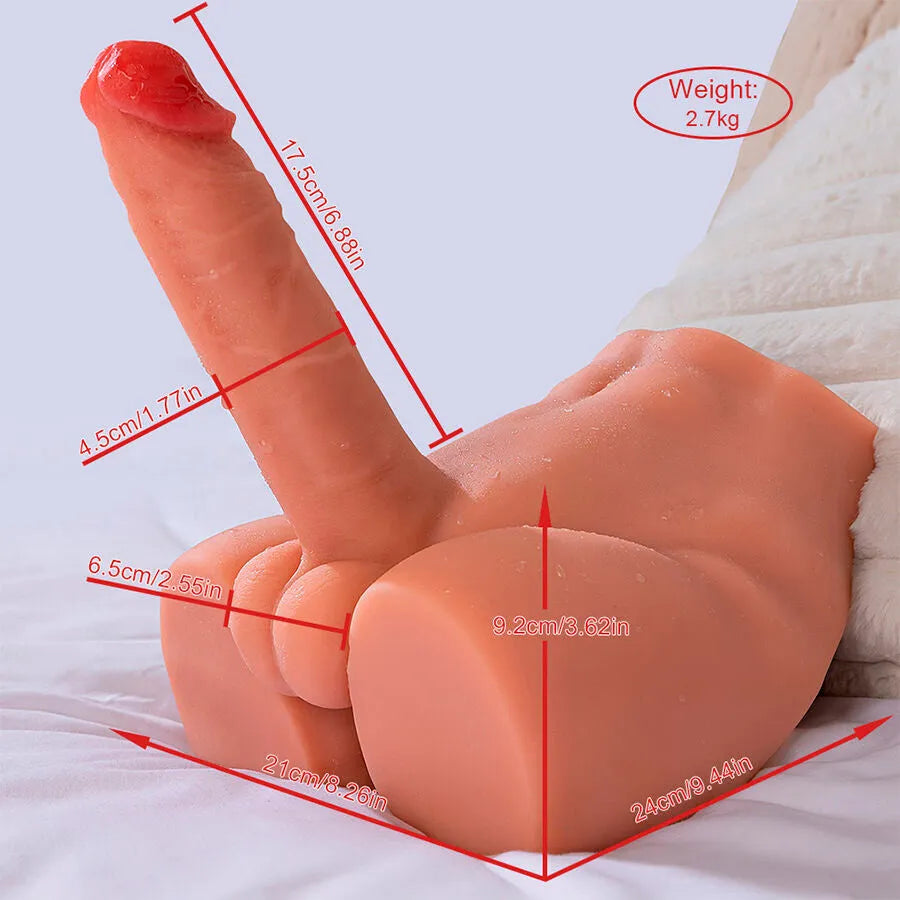 masturbateur gode réaliste XISE silicone TPE hypoallergénique médical poussée automatique télécommande sans fil rechargeable silencieux anatomique