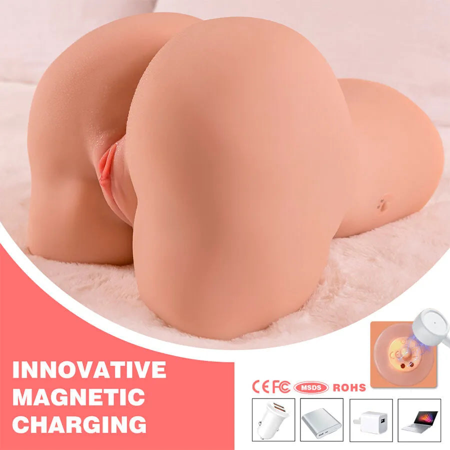 XISE DANAE masturbateur vaginal réaliste vibrations multi-positions design anatomique silicone TPE stimulation intime