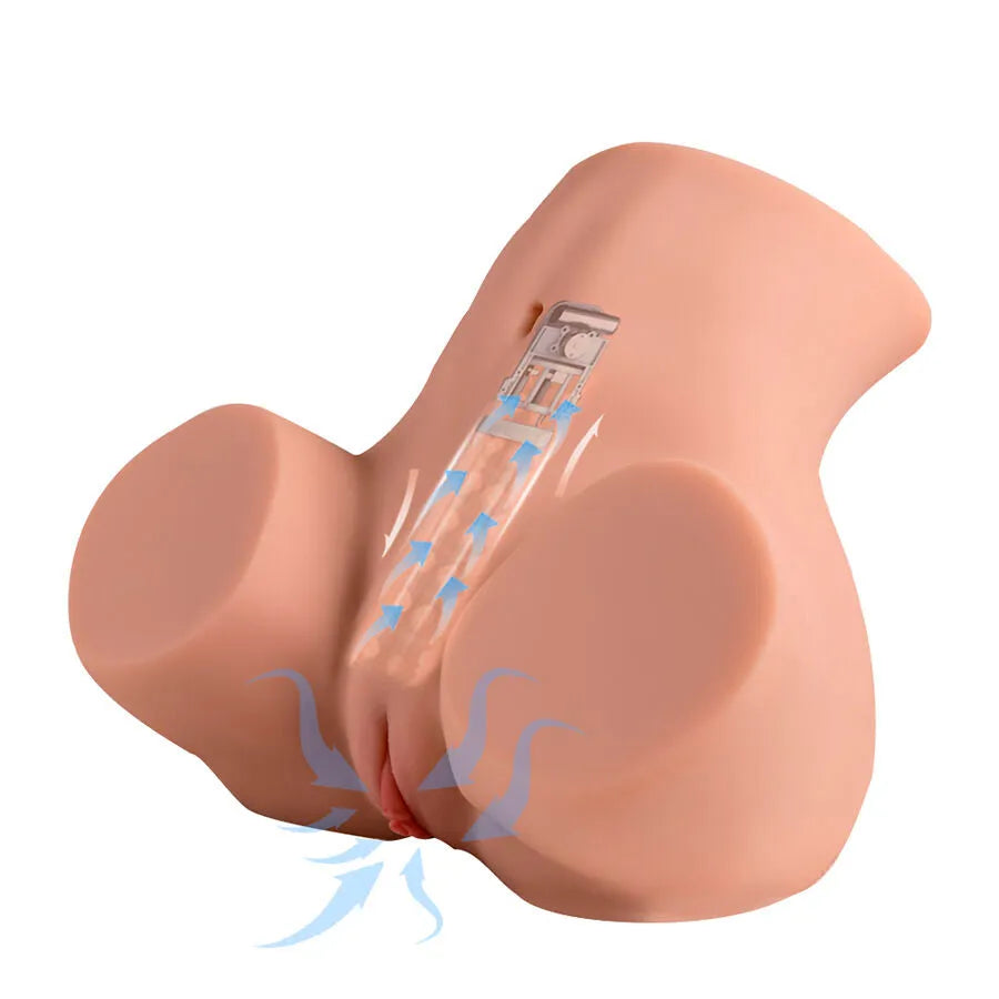 XISE DANAE masturbateur vaginal réaliste vibrations multi-positions design anatomique silicone TPE stimulation intime