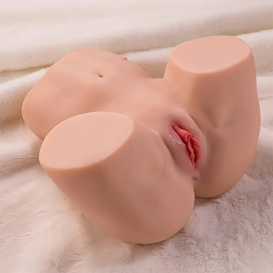 masturbateur réaliste silicone TPE double entrée vaginale anale vibrations aspiration ajustable immersif enveloppant puissant personnalisable étanche stable ergonomique discret durable