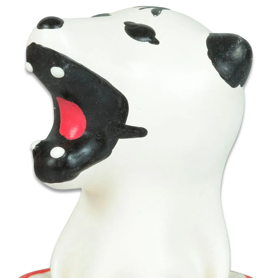 Préservatif fantaisie peint à la main, motif ours polaire noir et blanc, style bohème, cadeau unique et artisanal.