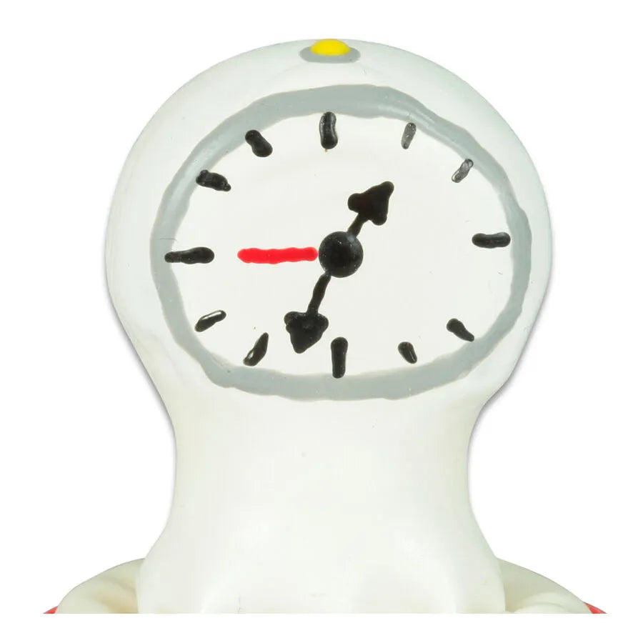 CONDOMERIE - HORLOGE À PRÉSERVATIFS FANTAISIE PEINTE À LA MAIN