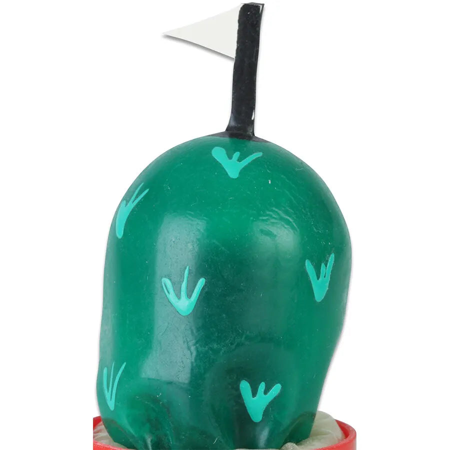 Préservatif fantaisie vert peint à la main, motif golf avec drapeau, style bohème, cadeau unique et érotique.