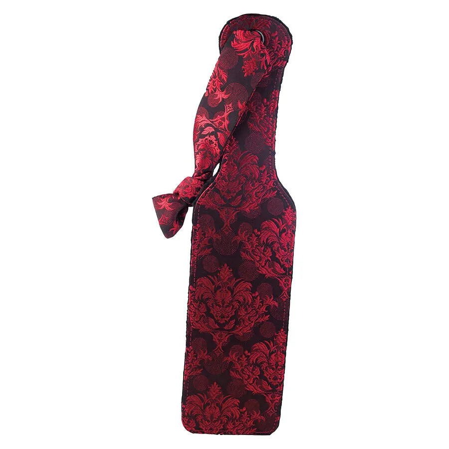 CALEXOTICS SCANDAL RAQUETTE BDSM PUNITION CÂLIN TISSU ROUGE NOIR