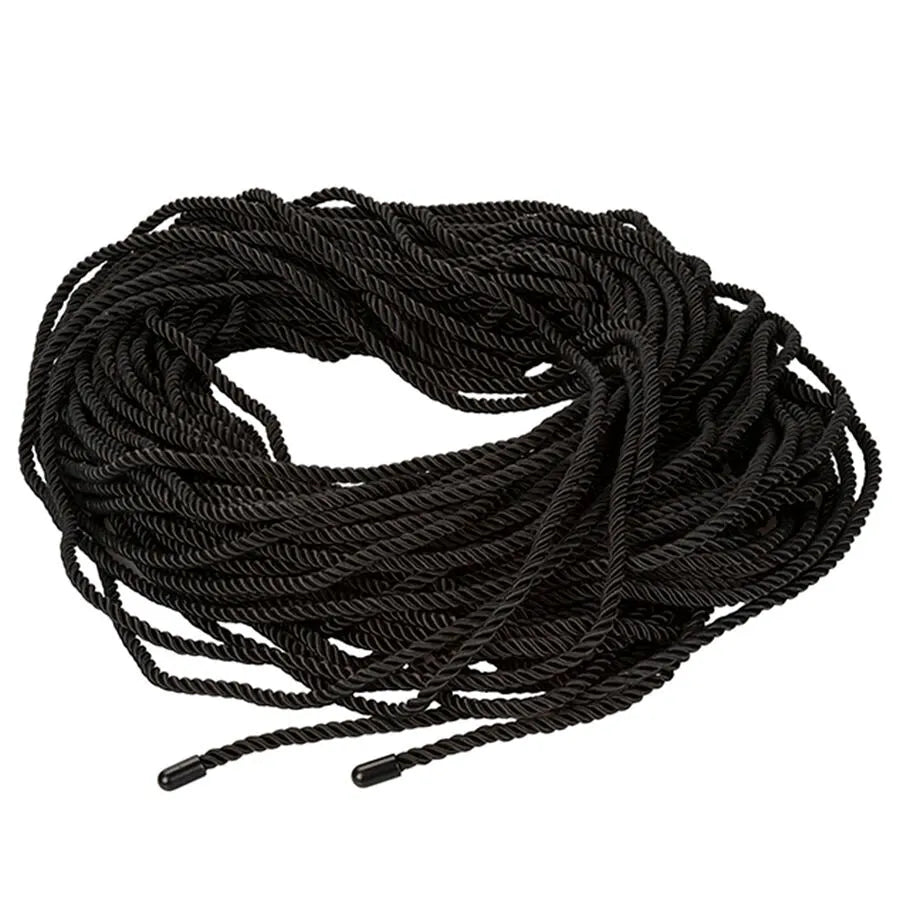 corde soyeuse shibari bondage sensuelle créative 30m coton polyester souple résistante douce sécurisée noeuds complexes polyvalente