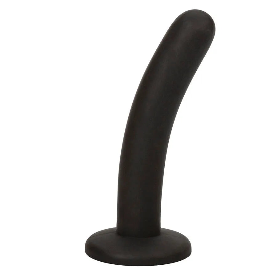 Ensemble culotte ouvert dentelle noire avec harnais silicone profilé hypoallergénique, taille S/M, élégant et sensuel.