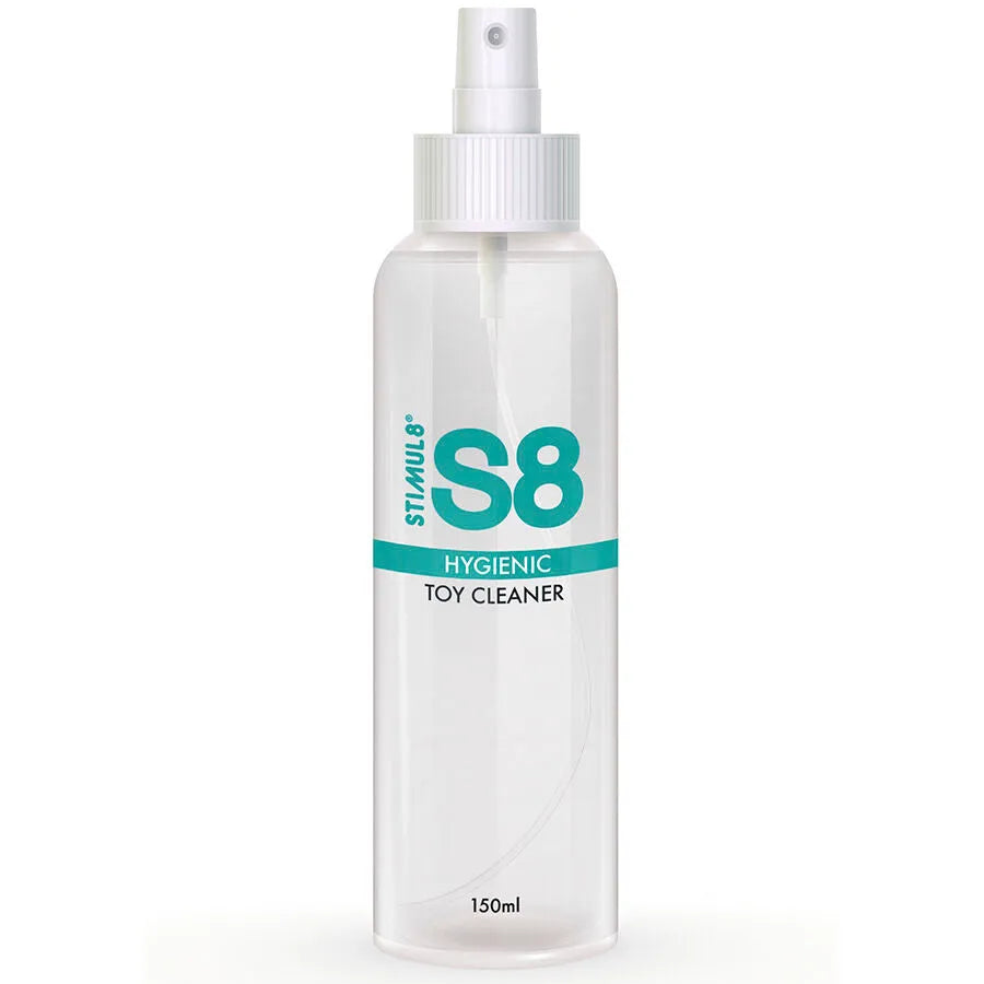 Nettoyant Antimicrobien Intime S8 Sans Parabène Jouets 150ml Hygiène Avancée Sécurisée Corps Compatible Silicone Multisurface Efficace Doux Hypoallergénique