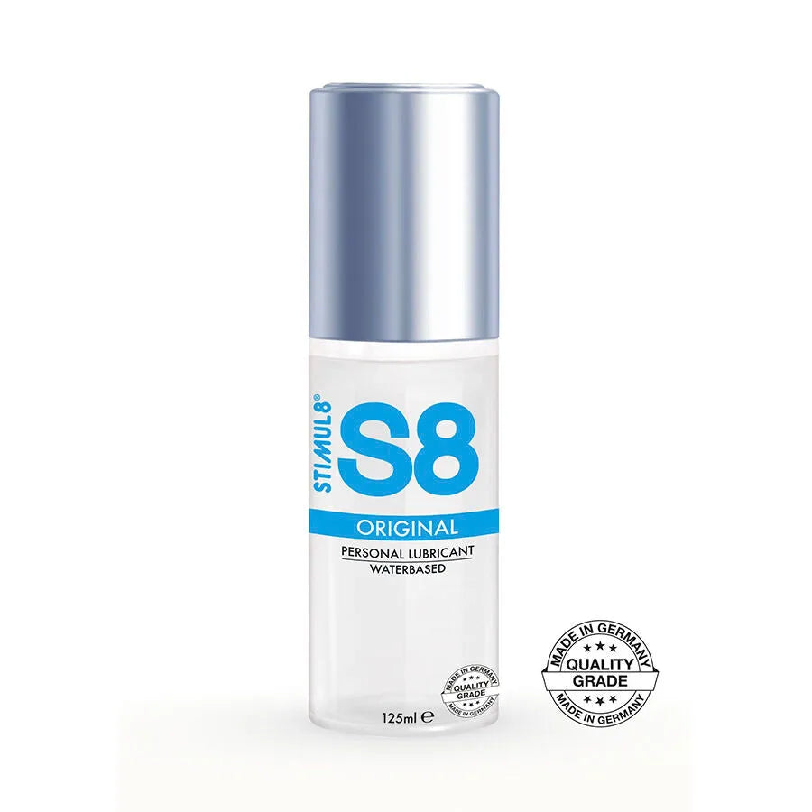 Lubrifiant intime base eau hypoallergénique sans parabène 125 ml glisse durable naturel testé allergies compatible peaux sensibles