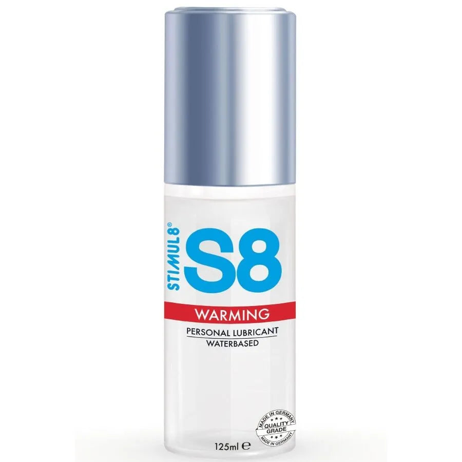 lubrifiant chauffant premium 125ml base eau sans parabènes phtalates sulfates chaleur douce hypoallergénique inodore glisse soyeuse intime couple