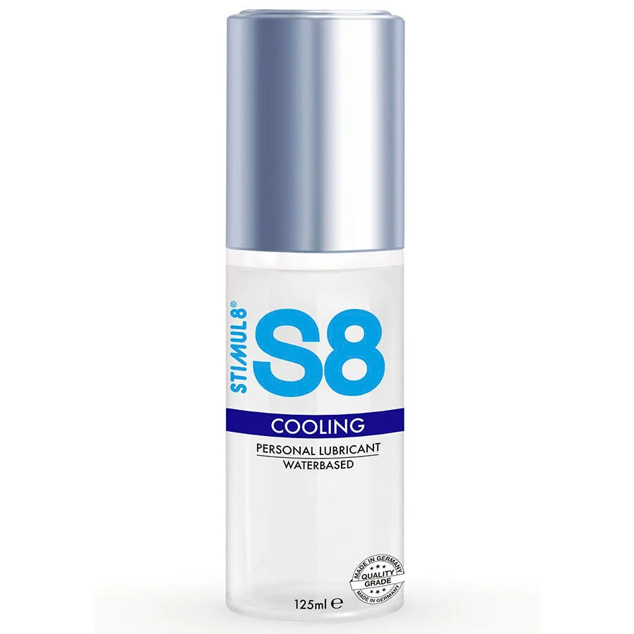 lubrifiant rafraîchissant aqueux sans parabènes phtalates sulfates gluten menthe poivrée hypoallergénique inodore longue durée texture légère hydratante compatible préservatifs 125ml