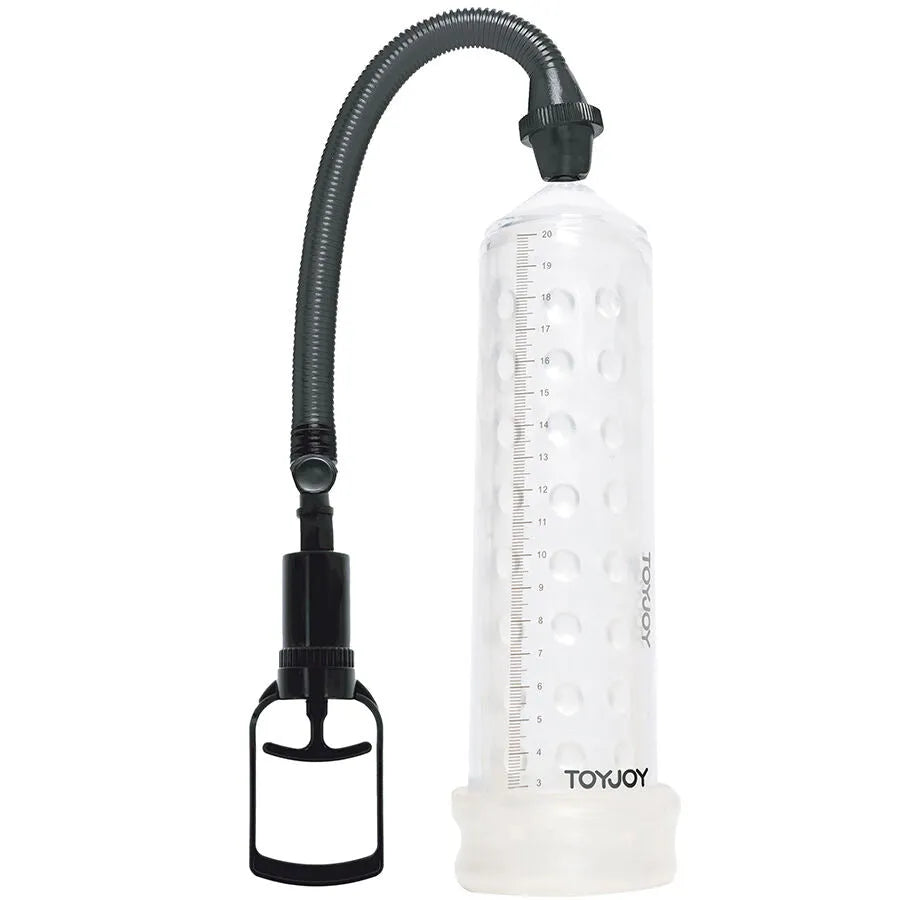 Pompe d'aspiration ToyJoy PVC étanche avec règle graduée 23 cm