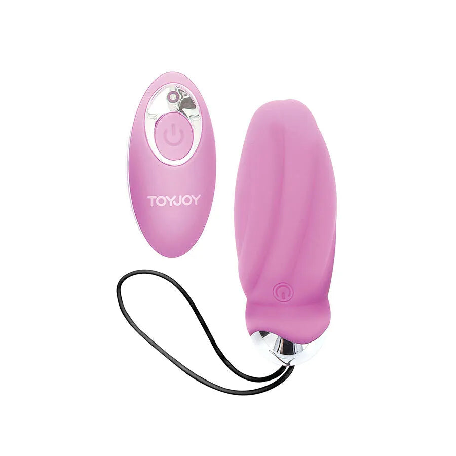 Vibromasseur télécommandé silicone rose ToyJoy You Crack Me Up 7 modes étanche