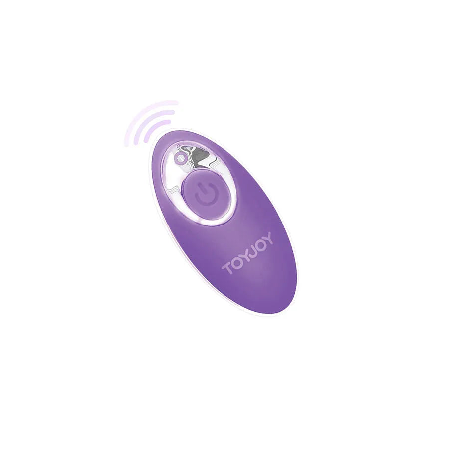 œuf vibrant silicone télécommande étanche puissant 7 modes ToyJoy violet luxe