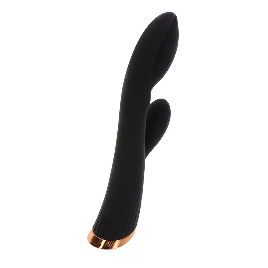 Vibrateur silicone rechargeable mode chauffage noir stimulation clitoridienne ToyJoy IVY