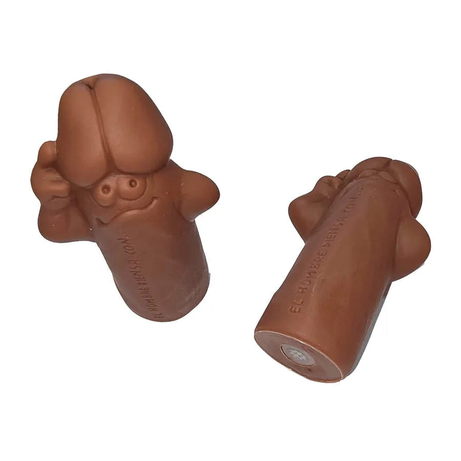 sifflet humoristique pénis noir caoutchouc souple fête enterrement vie célibataire 12 cm