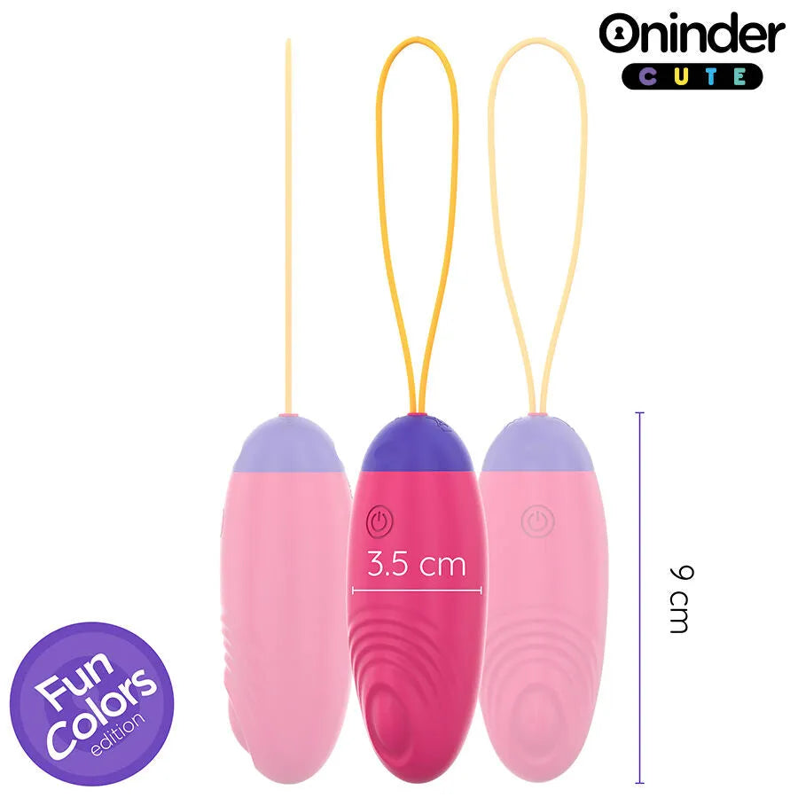 Oeuf vibrant silicone médical hypoallergénique sans phtalate rechargeable étanche application pilotable ergonomique discret ondulatoire neuf modes vibration couleurs vives