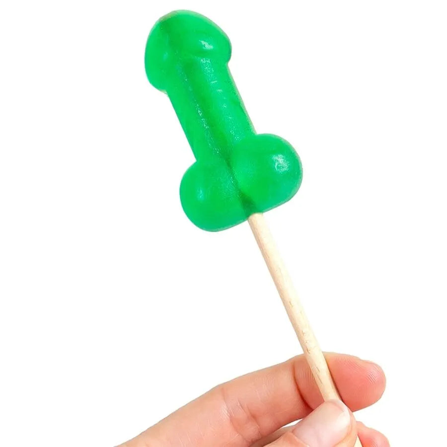 sucette pénis menthe comestible effet rafraîchissant adulte 25g édulcorant