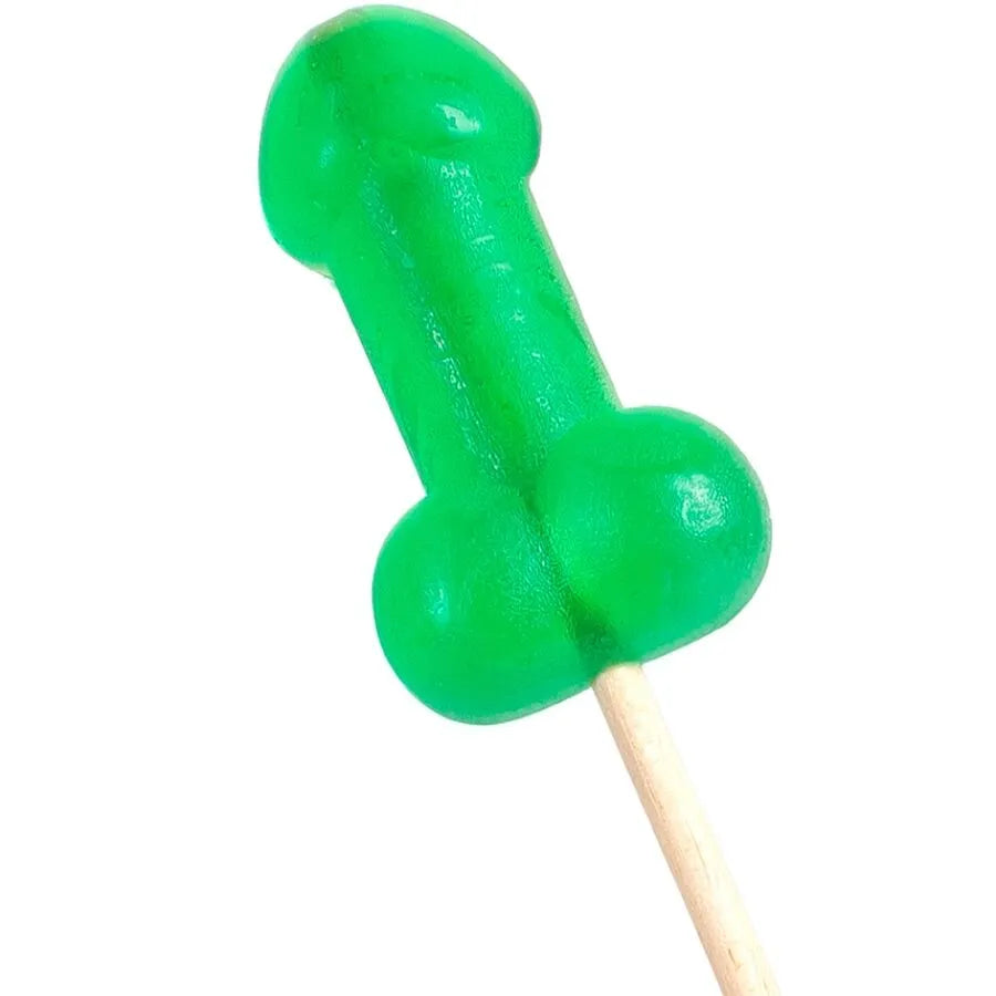 sucette pénis menthe comestible effet rafraîchissant adulte 25g édulcorant