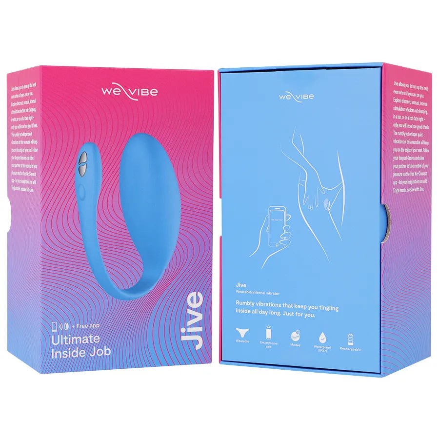 Vibromasseur Bluetooth discret We-Vibe Jive couples contrôlable application waterproof