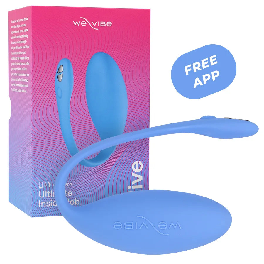 Vibromasseur Bluetooth discret We-Vibe Jive couples contrôlable application waterproof