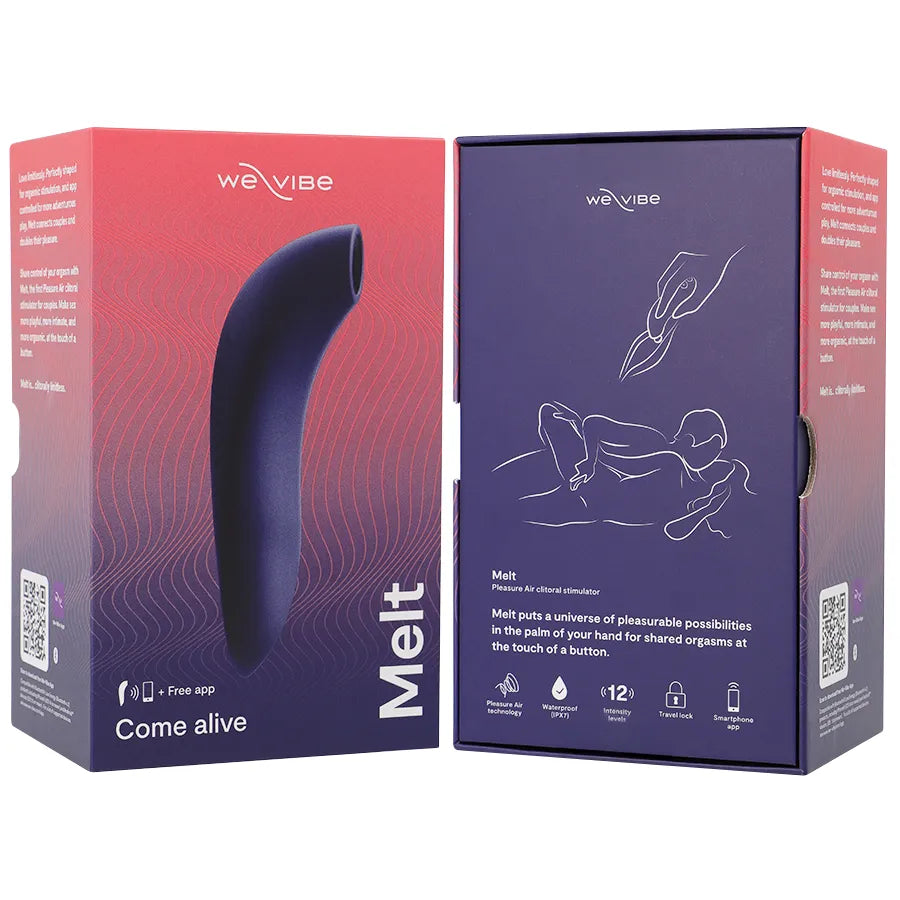 Stimulateur clitoridien ergonomique bleu minuit silicone couples technologie Air Pleasure