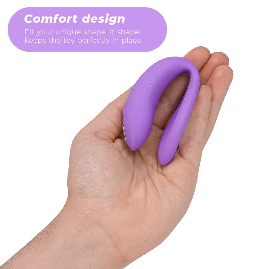 Vibromasseur pour couples We-Vibe Sync O étanche rechargeable contrôle à distance