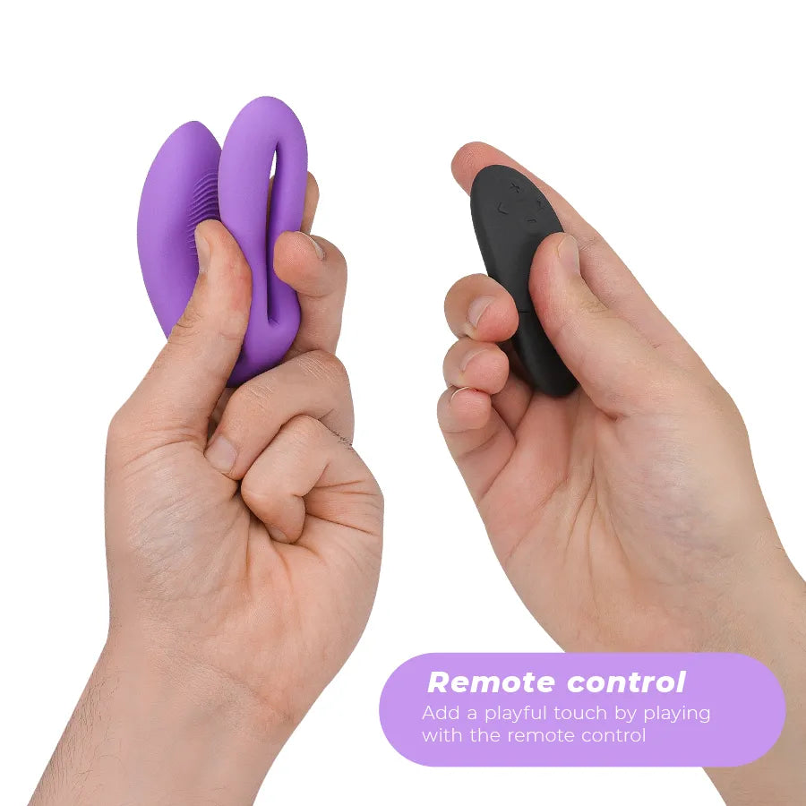 Vibromasseur pour couples We-Vibe Sync O étanche rechargeable contrôle à distance