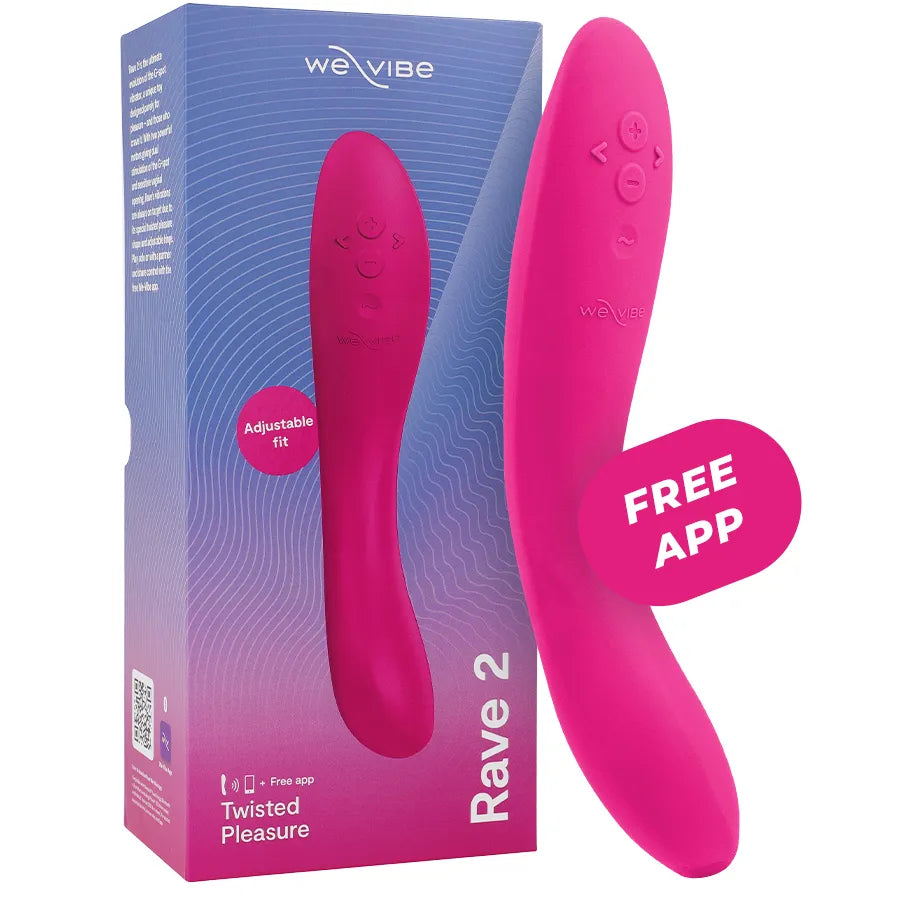 Vibromasseur silicone ergonomique point G double stimulation étanche ajustable Bluetooth Rose
