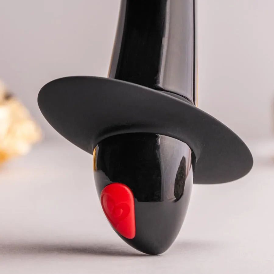 Vibromasseur prostatique débutant silicone étanche 10 vitesses sécurité contrôle noir