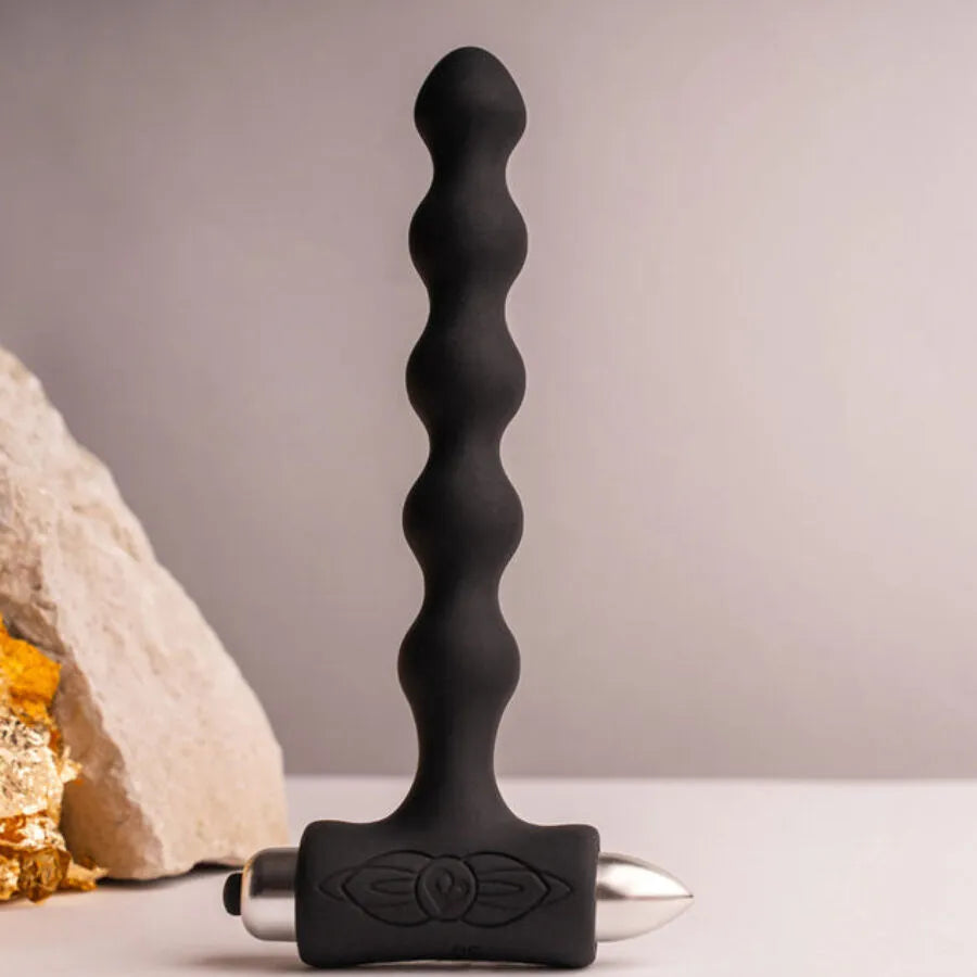 plug anal perlé vibrations multiples silicone étanche débutants usage douche baignoire