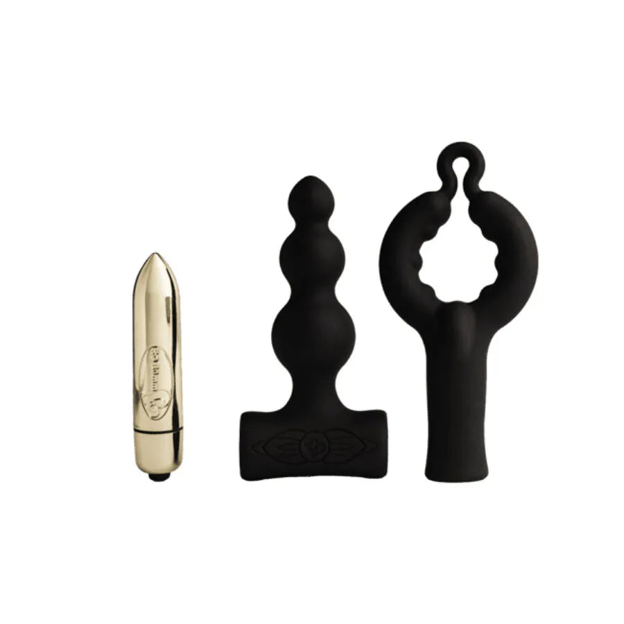 Plug anal vibrant débutant design progressif silicone étanche usage douche baignoire noir