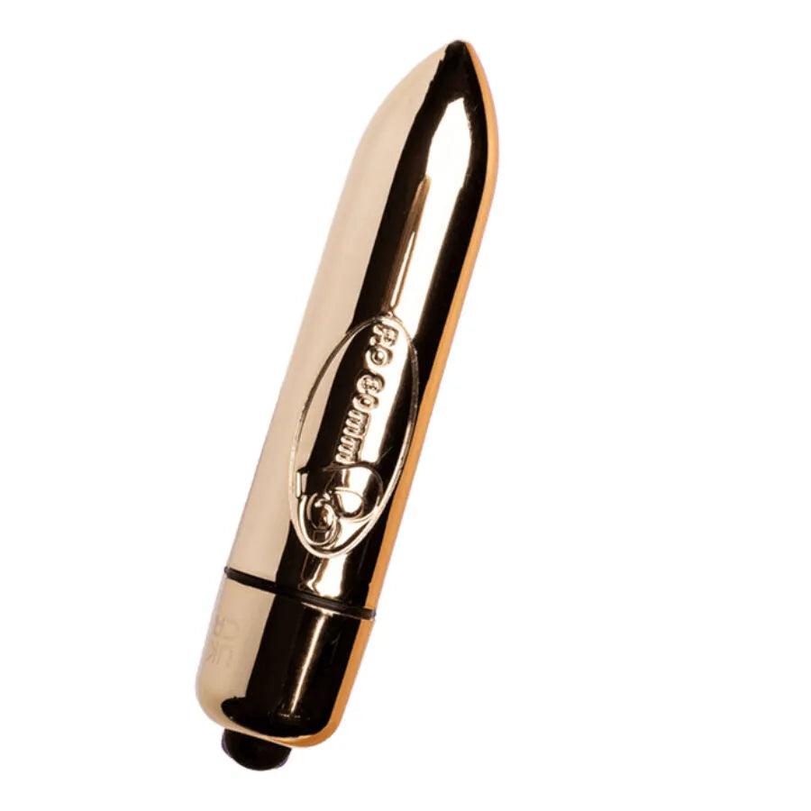 Vibromasseur compact puissant étanche RO-80 Champagne stimulation ciblée silicone ABS