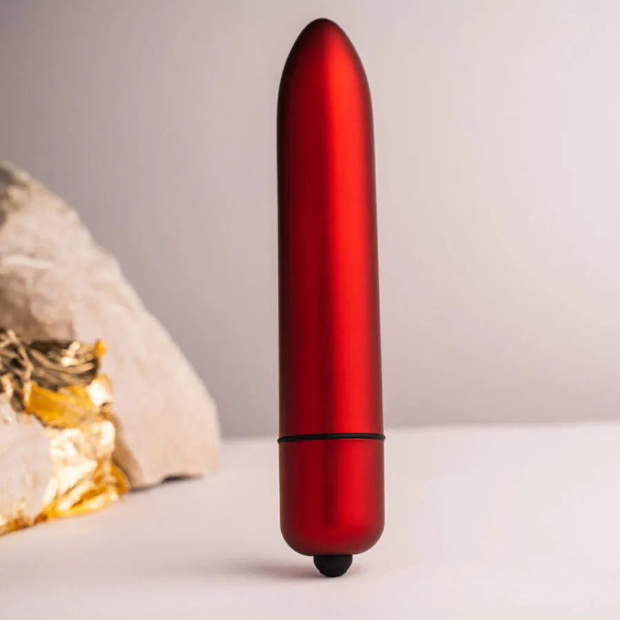 vibromasseur étanche rouge allure silicone intense stimulation interne