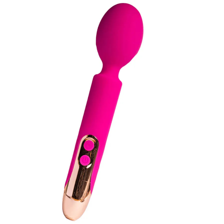 masseur vibrant silicone flexible rechargeable étanche puissant silencieux polyvalent ergonomique portable léger tête souple dix modes personnalisables hypoallergénique