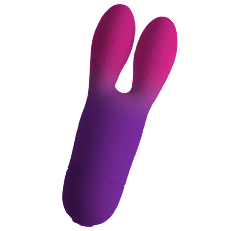 Vibromasseur rabbit flexible silicone étanche stimulation intense oreilles vibrantes