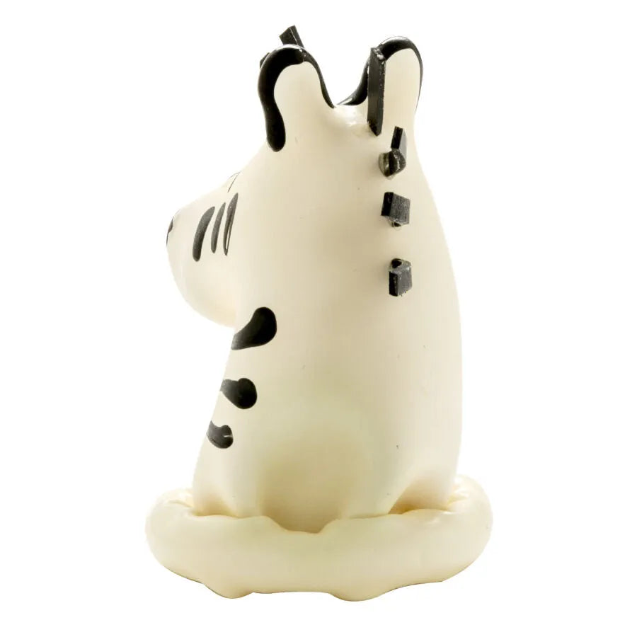 Préservatif fantaisie peint à la main, motif zèbre noir et blanc, style bohème, unique et artistique, cadeau érotique.